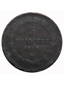 1852 STATO PONTIFICIO PIO...