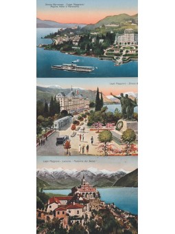 LOTTO DI TRE CARTOLINE...