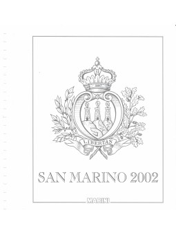 SAN MARINO 2002 FOGLI...