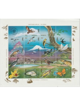 1994 MONGOLIA FAUNA UCCELLI...