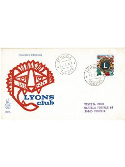 1967 FDC VENETIA N. 260/IT...