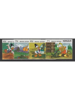 MONGOLIA 1987 DISNEY...