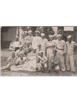 FOTOCARTOLINA MARINAI CON...