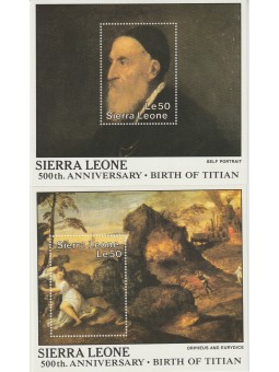 SIERRA LEONE 1985 QUADRI...