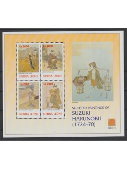 SIERRA LEONE 2001 QUADRI...