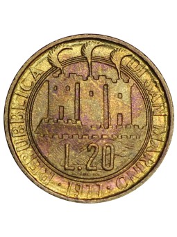 1977 SAN MARINO MONETA LIRE...