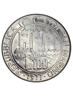 1977 SAN MARINO MONETA LIRE...