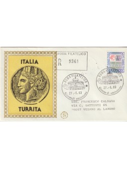 1983 FDC FILAGRANO SETA...