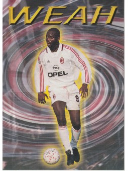 CARTOLINA CALCIO WEAH...