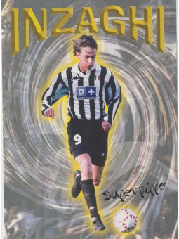 CARTOLINA CALCIO INZAGHI -...