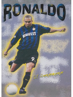 CARTOLINA CALCIO RONALDO -...