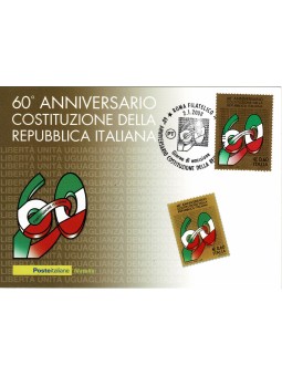 2008 CARTOLINA MAXIMUM 60°...