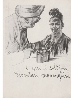 CARTOLINA PUBBLICITARIA...