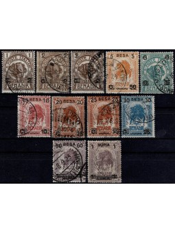 1923 SOMALIA SERIE ELEFANTE...