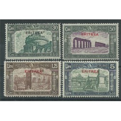 1930 ERITREA SERIE MILIZIA III OTTIMA CENTRATURA 4 VALORI NUOVI MLH MF24366