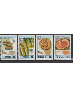 TUVALU 1988 FLORA FUNGHI 4...