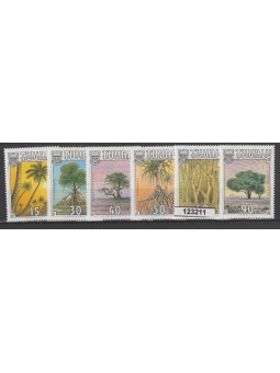 TUVALU 1990 FLORA ALBERI...