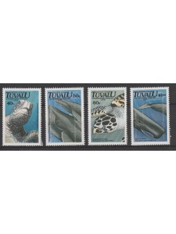 TUVALU 1991 FAUNA MARINA...