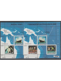 SOLOMON ISLANDS 1982 VISITA...