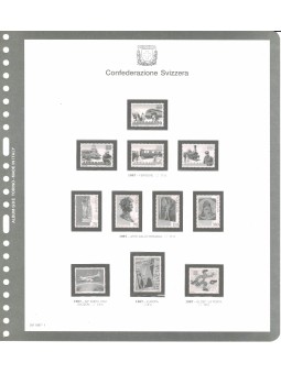 SVIZZERA ANNO 1997 FOGLI...