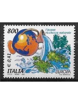 2001 - ITALIA - EUROPA CEPT...