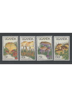 UGANDA 1989 FLORA FUNGHI 4...