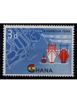 1962 GHANA NUOVA CITTA E...