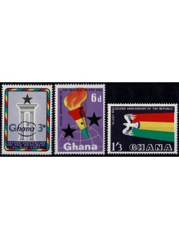 1962 GHANA 2° ANNIVERSARIO...