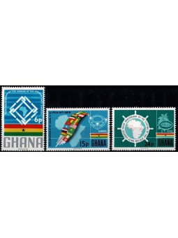 1966 GHANA 3° ANNIVERSARIO...