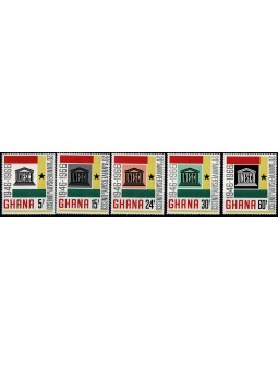 1966 GHANA 20° ANNIVERSARIO...