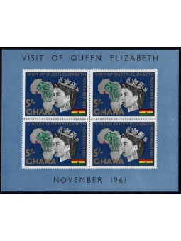 1961 GHANA VISITA DELLA...