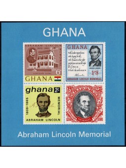 1965 GHANA CENTENARIO MORTE...