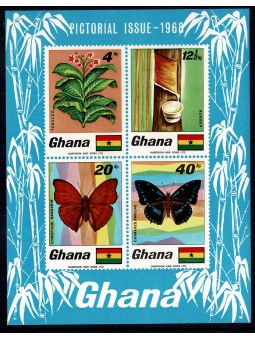 1968 GHANA FLORA E FAUNA 1...