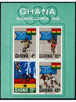 1969 GHANA GIOCHI OLIMPICI...