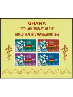 1968 GHANA 20° ANNIVERSARIO...