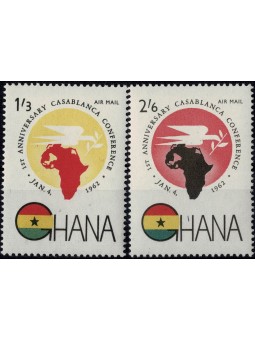 1962 GHANA ANNIVERSARIO...