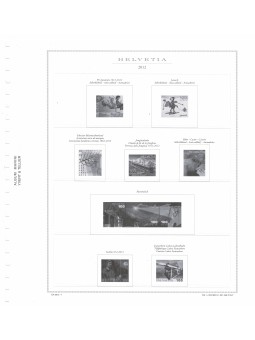 SVIZZERA 2012 FOGLI MARINI...