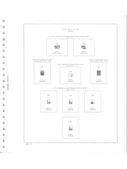 ITALIA 2004 FOGLI MARINI...