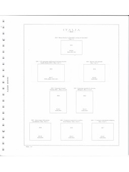 ITALIA 2003 FOGLI MARINI...