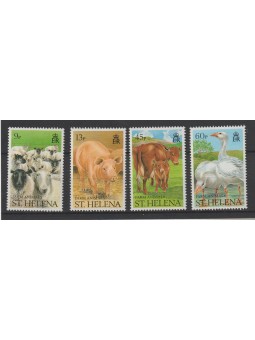 ST HELENA 1990 FAUNA...