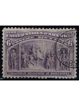 1893 STATI UNITI USA 6 C....