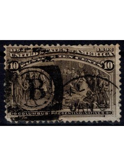 1893 STATI UNITI USA 10 C....