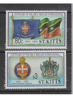 ST KITTS 1993 GIRLD BRIGADE...