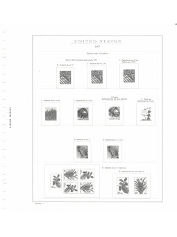 STATI UNITI USA 1997 FOGLI...