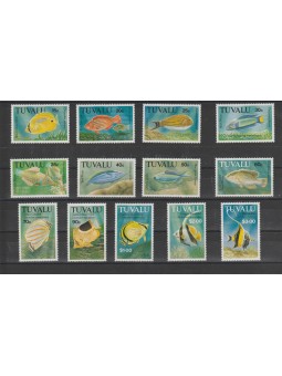 TUVALU 1992 FAUNA PESCI 13...