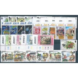 1991 JERSEY ANNATA COMPLETA 30 VALORI NUOVI MNH MF401773