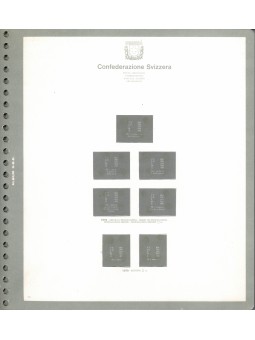 SVIZZERA 1970 - 1997 FOGLI...