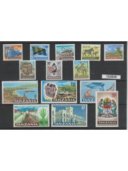 TANZANIA 1965 SOGGETTI VARI...