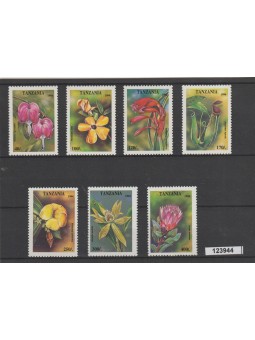 TANZANIA 1994 FLORA FIORI 7...