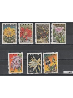 TANZANIA 1995 FLORA FIORI 7...